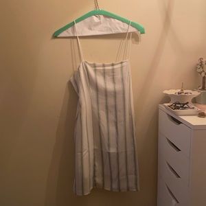 Urban Outfitters Green striped dress, great condition never worn.